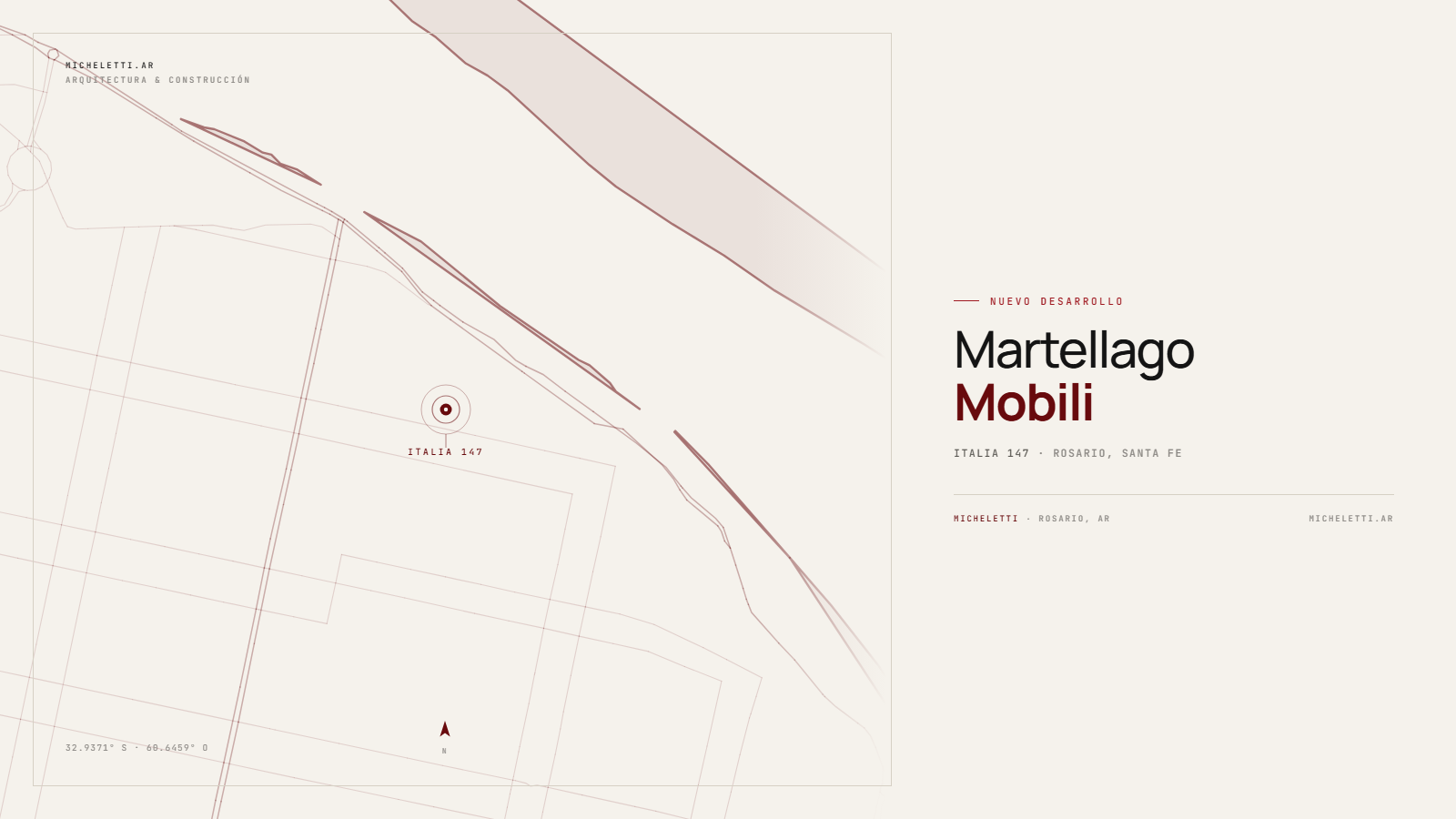 Martellago Mobili — ubicación Italia 147, Rosario